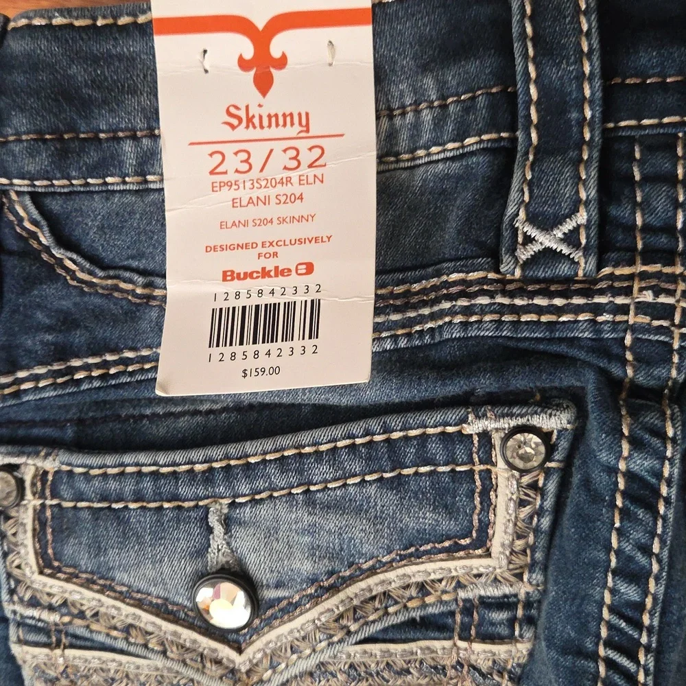 Rock Revival Women's Jeans 23x 32. New W TAGS - Picture 8 of 11